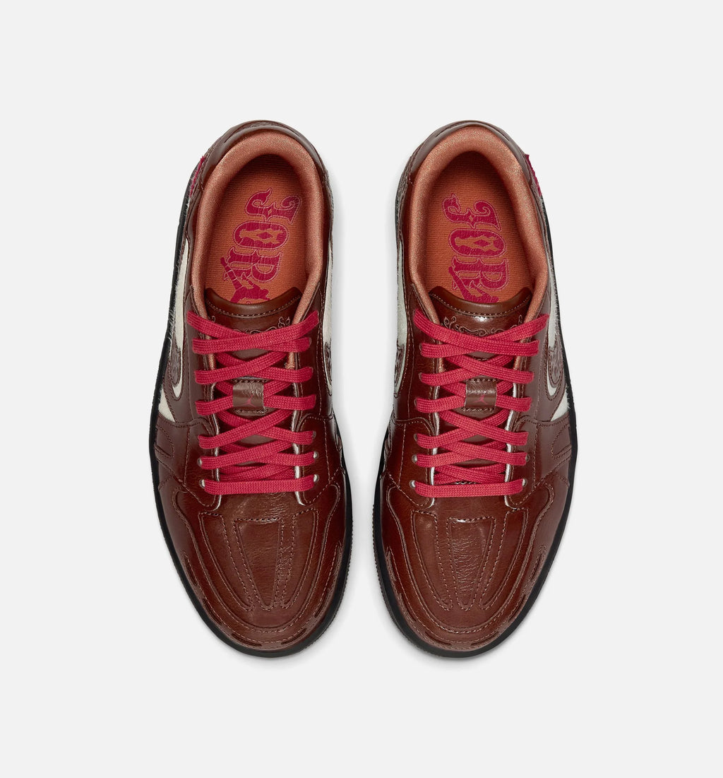Air Jordan 1 Low Lunar New Year Womens Lifestyle Shoe Light Chocolate Light Chocolate Black