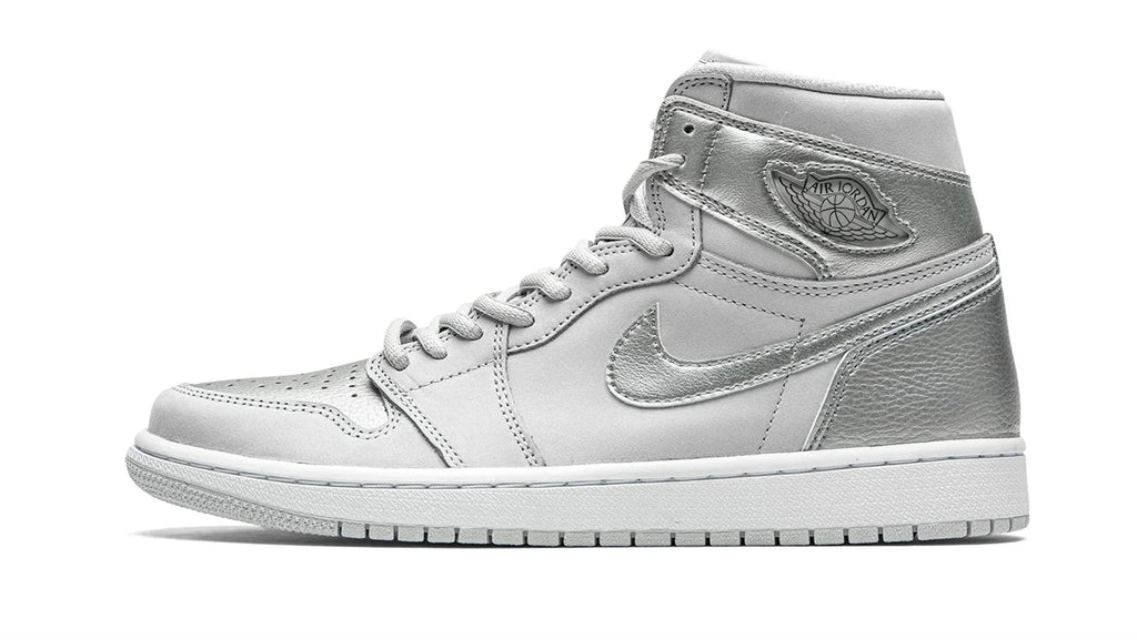 Air Jordan 1 Retro High COJP Metallic Silver
