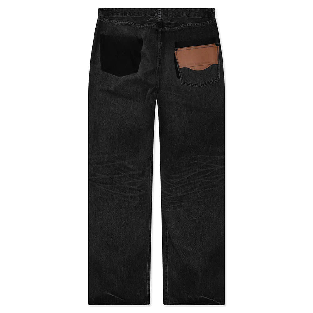 Waist Easy Jeans Black