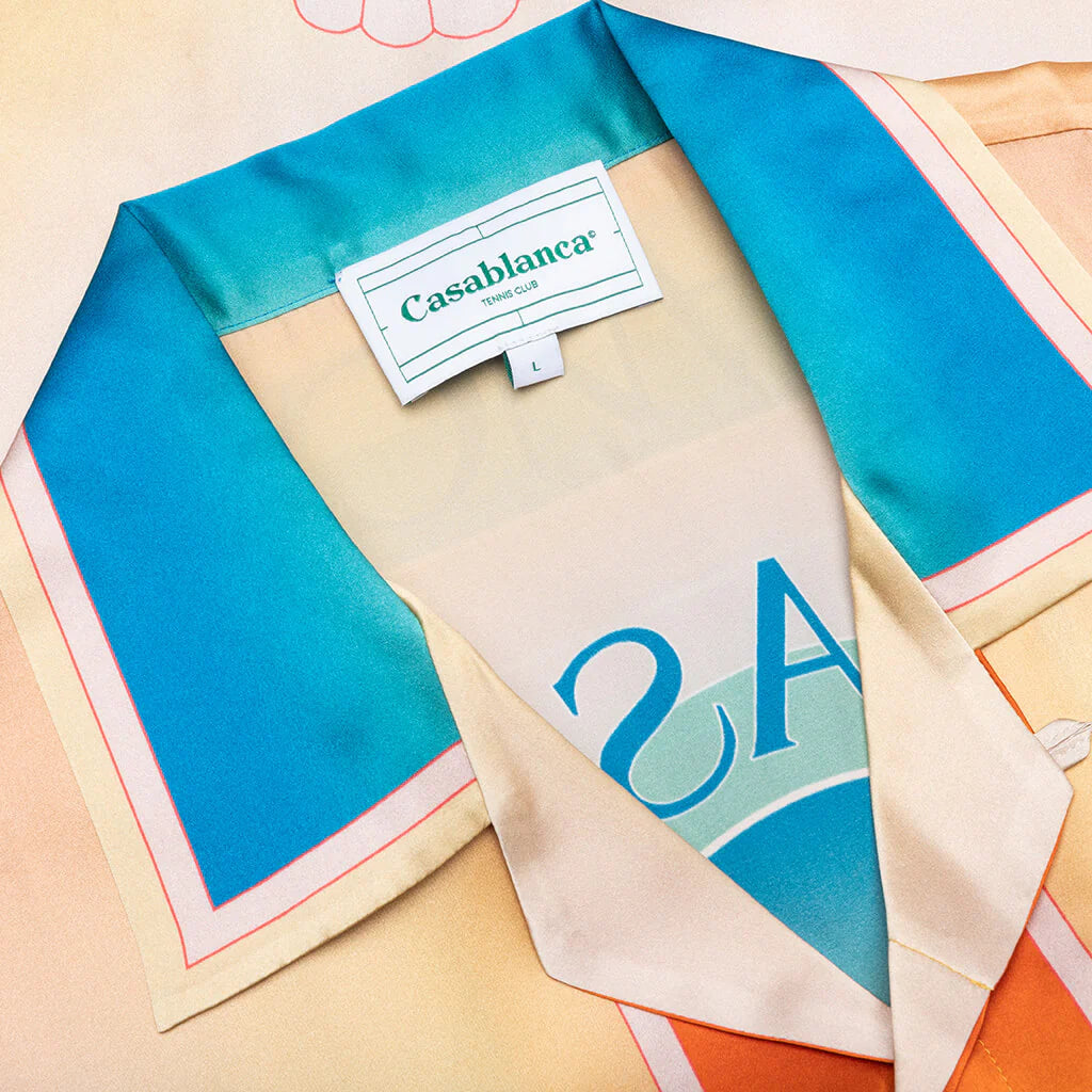 Silk Shirt Larc Colore