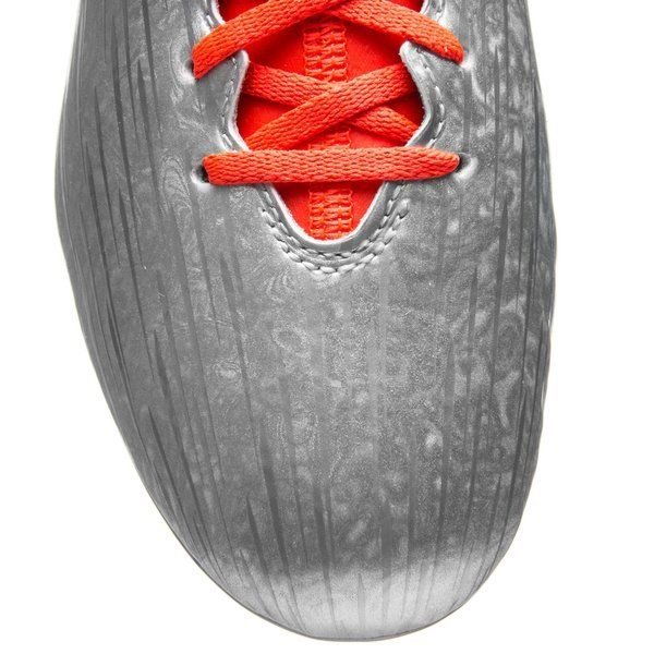 adidas Kids X 163 FG AG J Firm Ground Soccer Cleats Silver Red Black