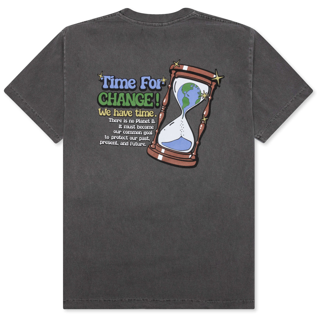 Time for Change Tee Pigment Black