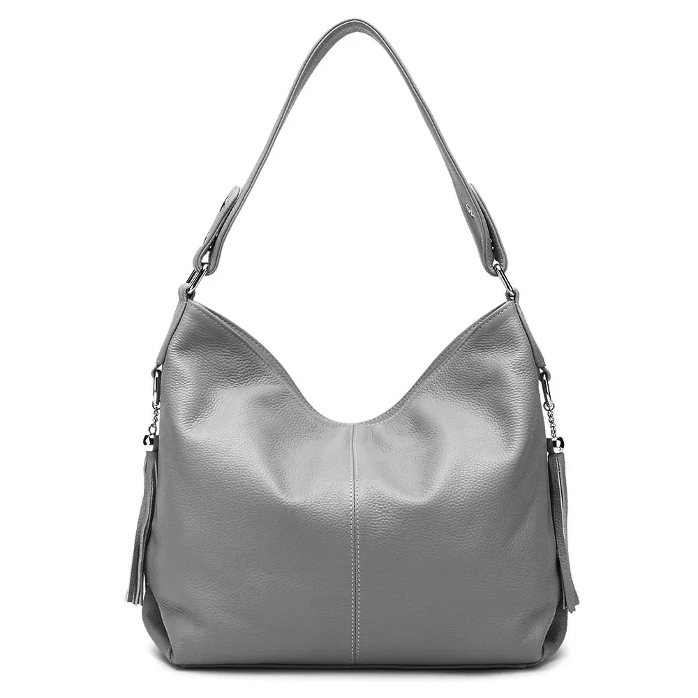 Bolsa de Ombro de Couro Bolzano