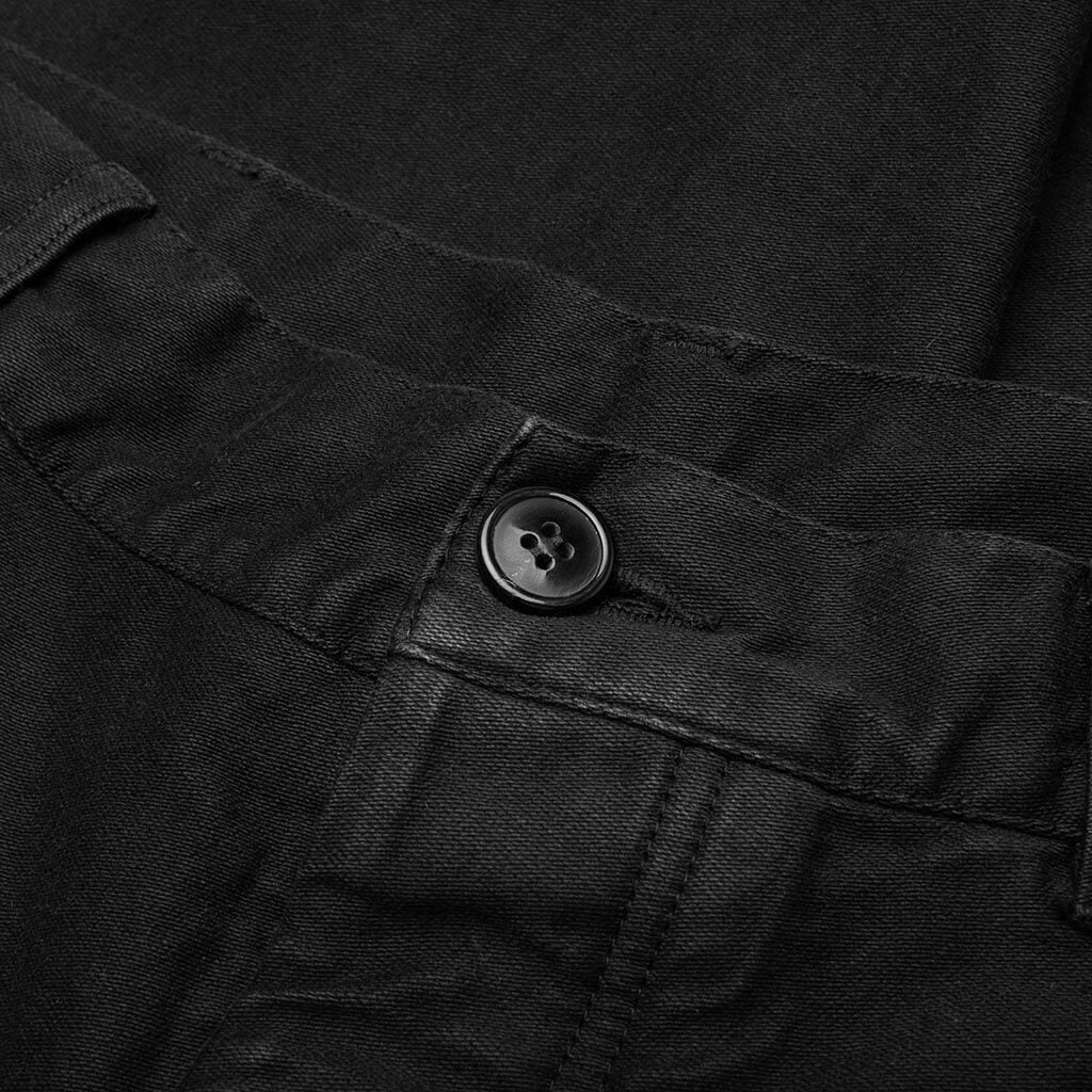 Relaxed Fitting Cotton Trousers GD 7333 MW Black