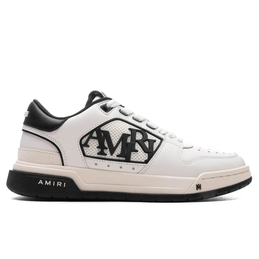 Womens Classic Low White Black