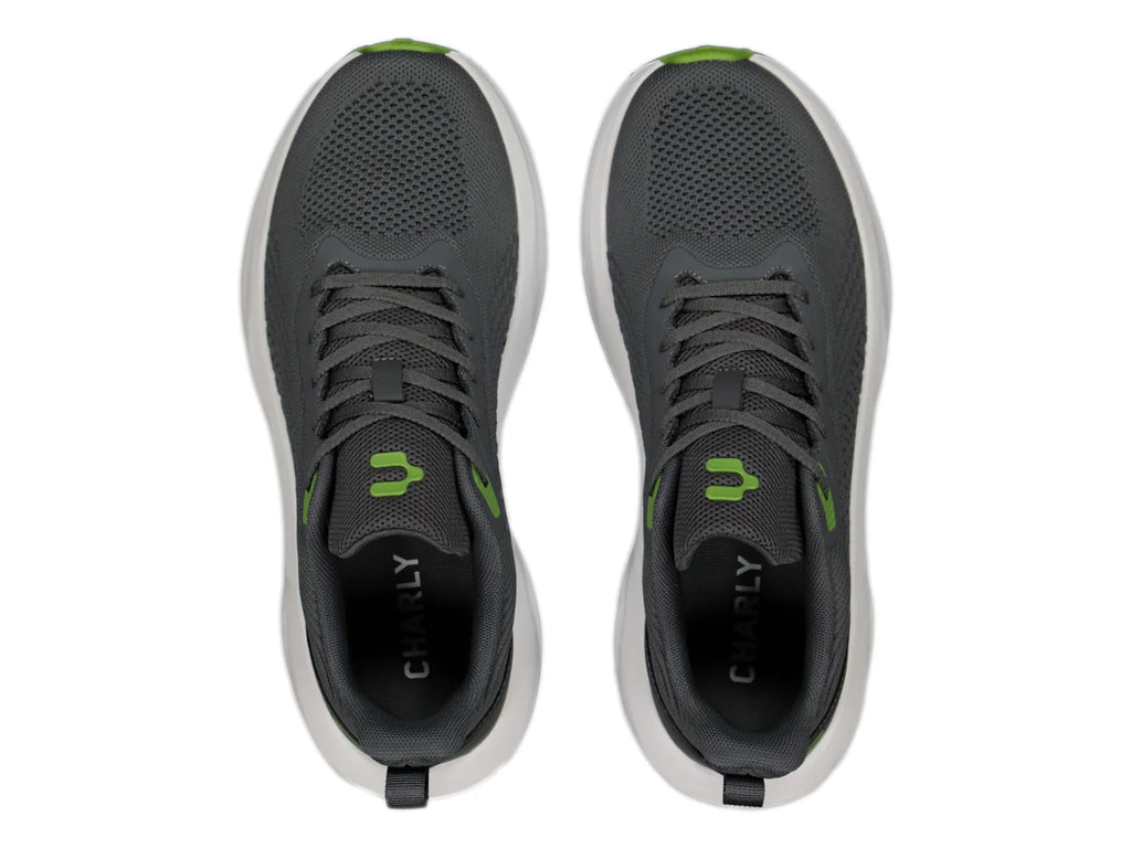 Tenis Charly Road Casual Oxford Gris para Hombre