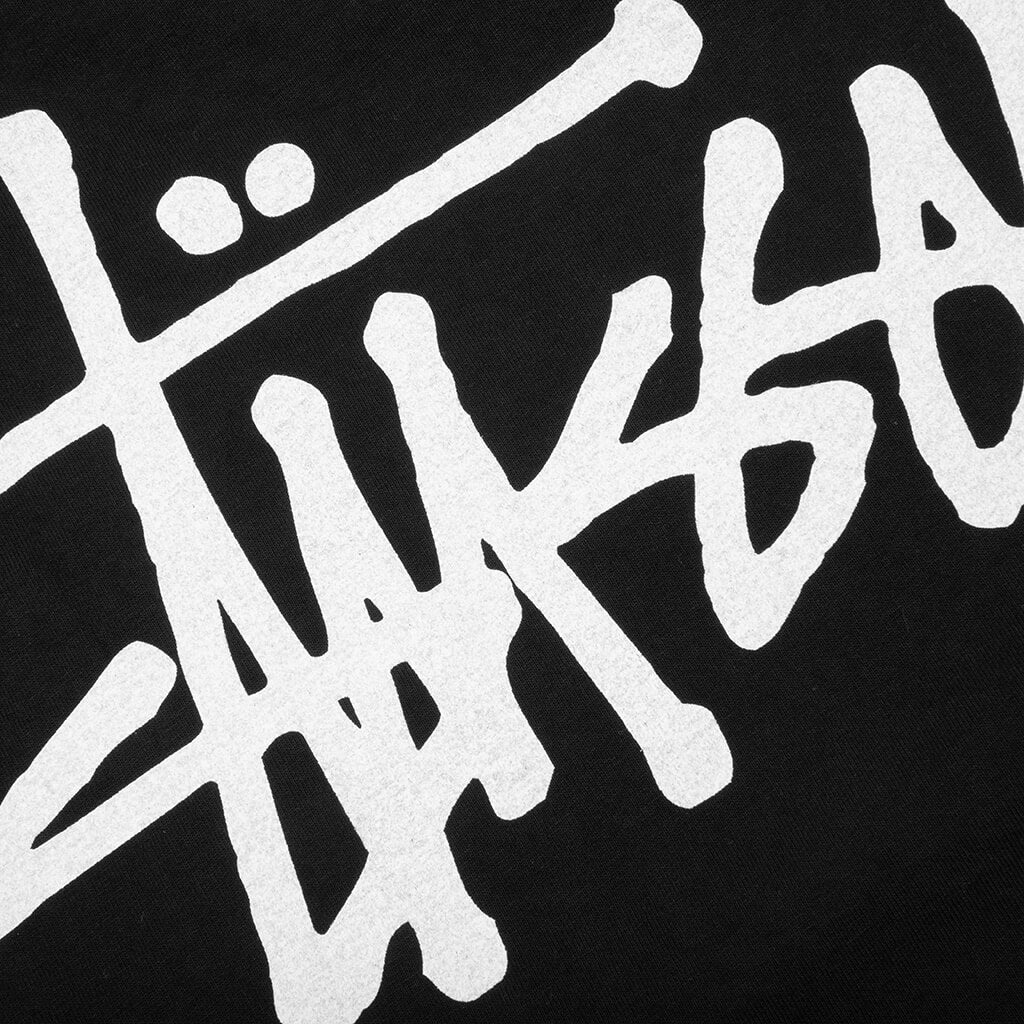 Basic Stussy Pig Dyed Tee Black