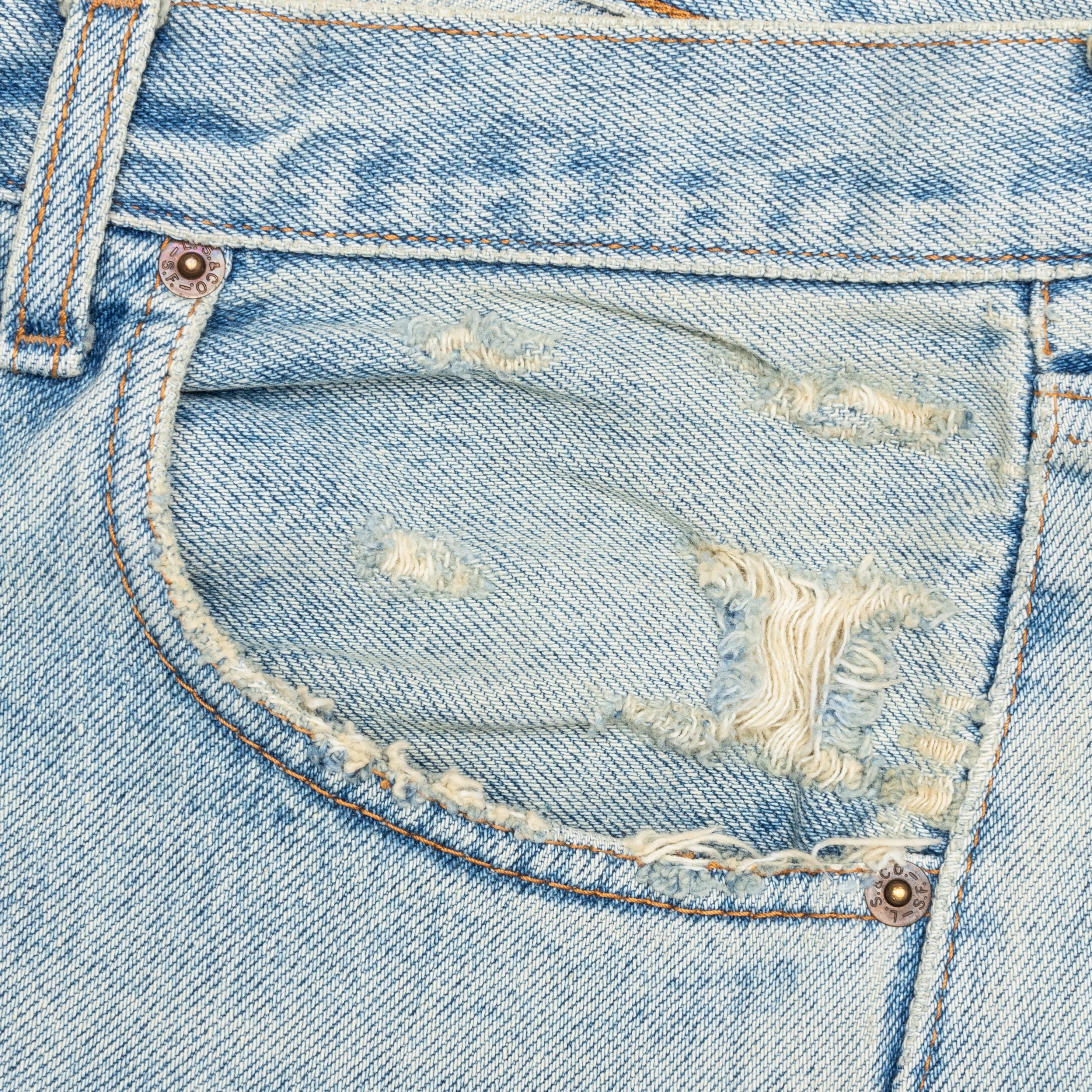 Denim Repair Pants Indigo