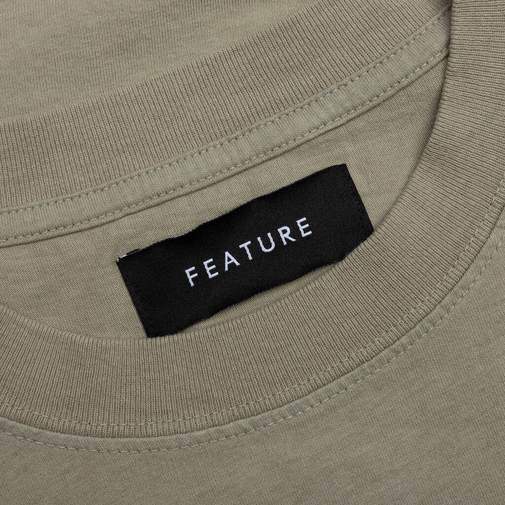 Grateful T Shirt Oil Green