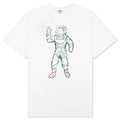 BB Astro Camo S S Tee White