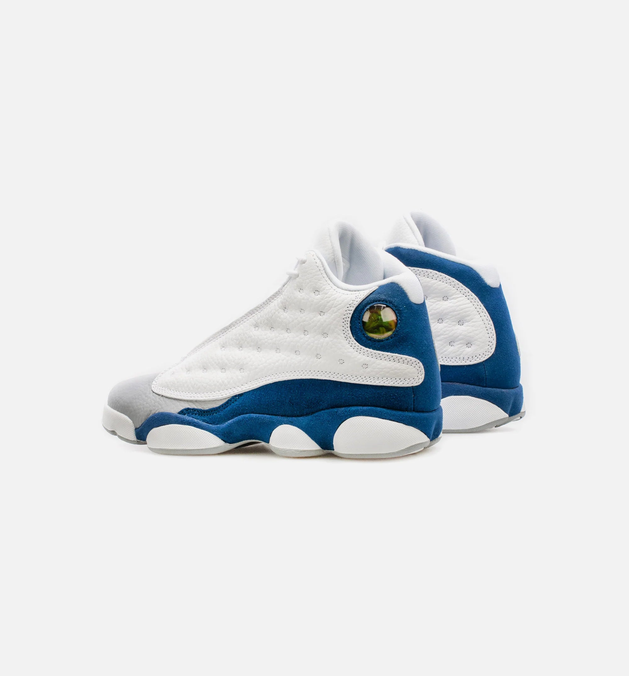 Air Jordan 13 Retro French Blue Grade School Lifestyle Shoe White Blue Free Shipping