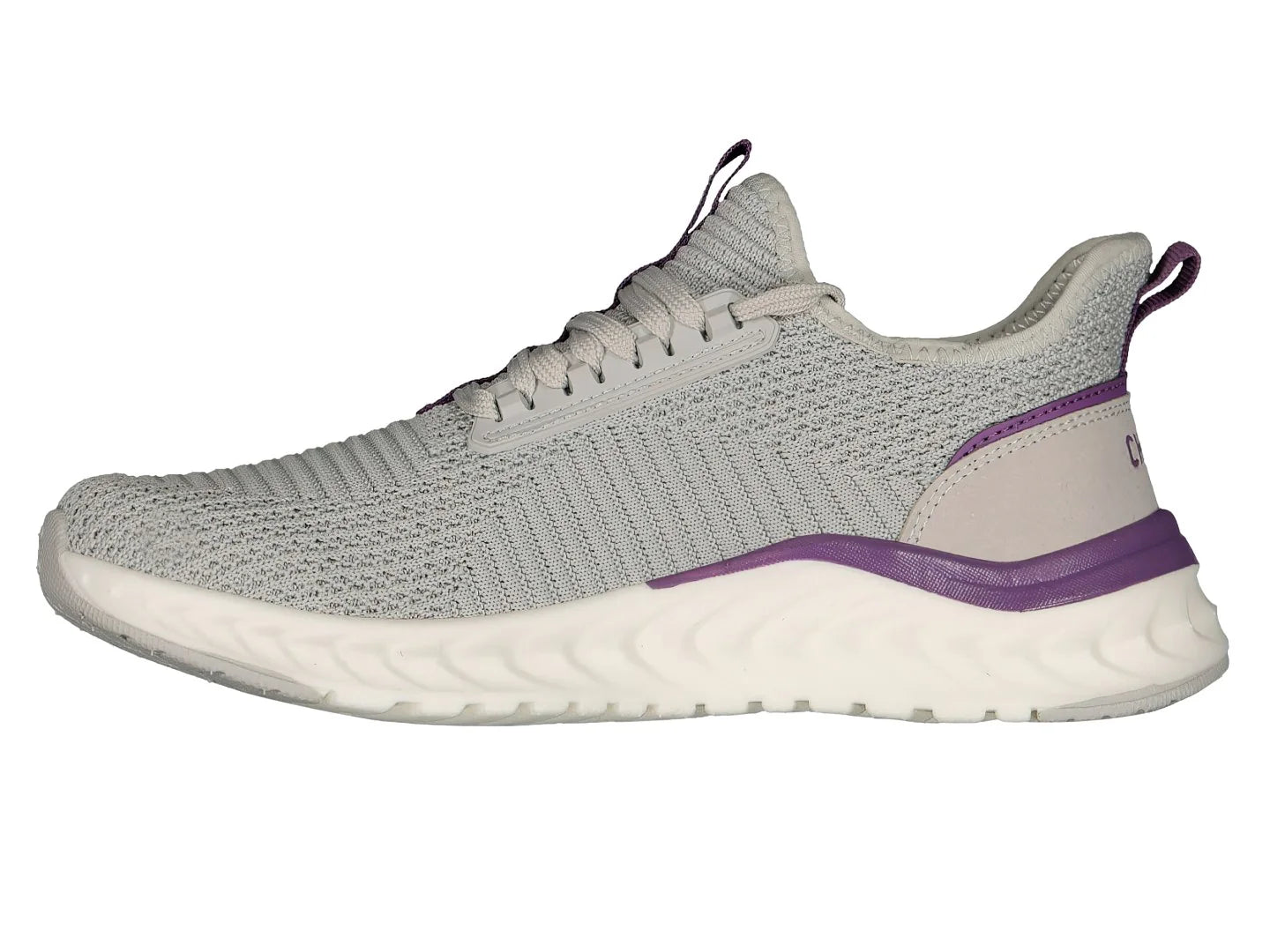 Tenis Charly Gris y Morado para Mujer