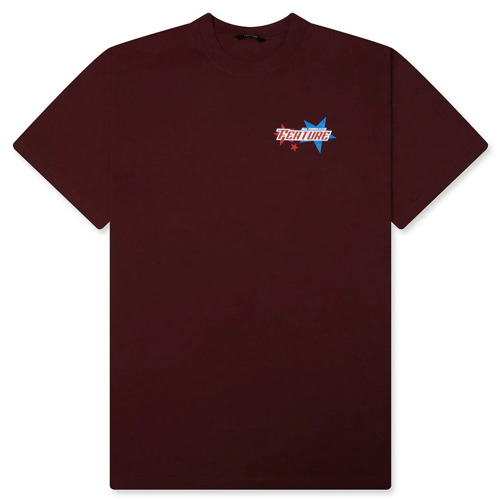 Rocket Pop Tee Oxblood Red