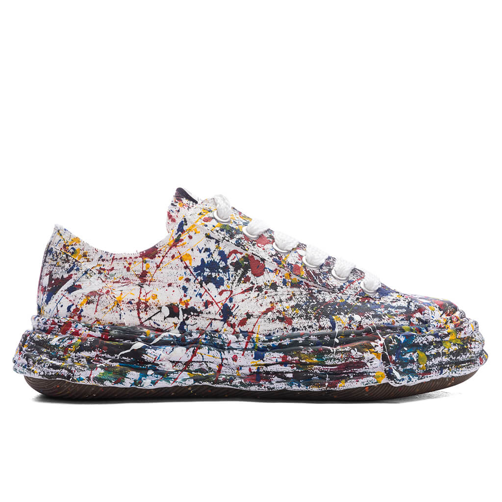 Peterson 23 Low OG Sole Sputtering Canvas White