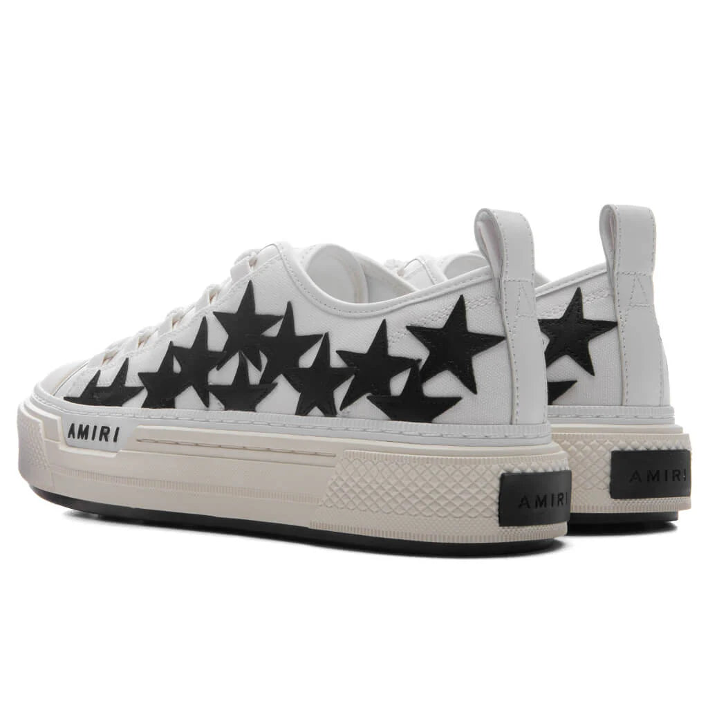 Stars Court Low White Black