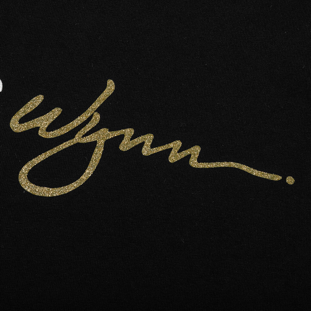 Feature x Wynn Logo Lock Up Tee Black