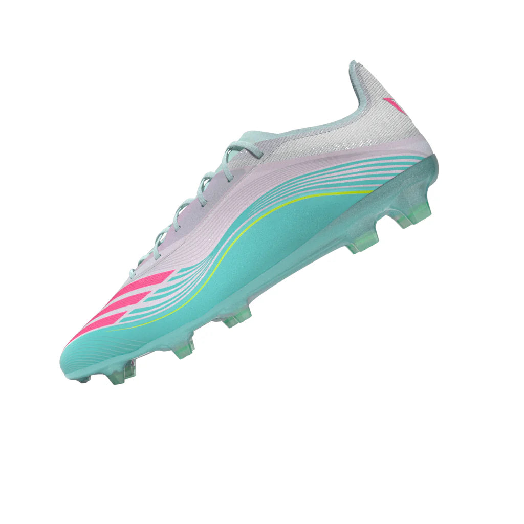 adidas F50 Messi Pro FG Firm Ground Mens Soccer Cleats White Pink Aqua