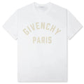 Patch Silk T Shirt White