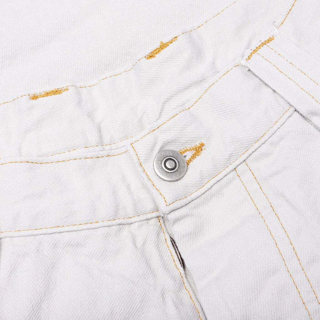 Chalk Selvedge Utility Jeans Ice