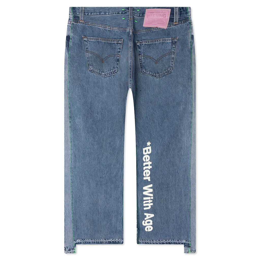 Baggy Jawn Denim Pants Indigo
