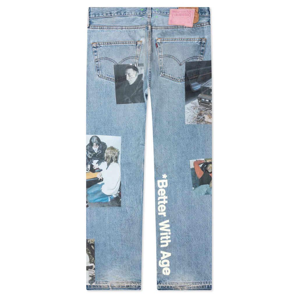 Tabloid Denim Pants Indigo