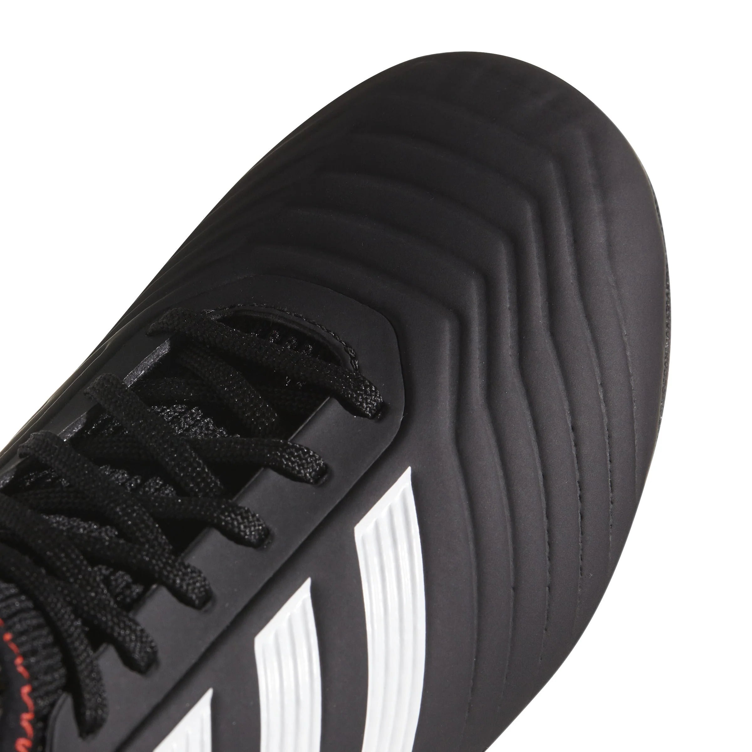 adidas Predator Tango 183 TF Turf Youth Soccer Cleats Black White Solar Red