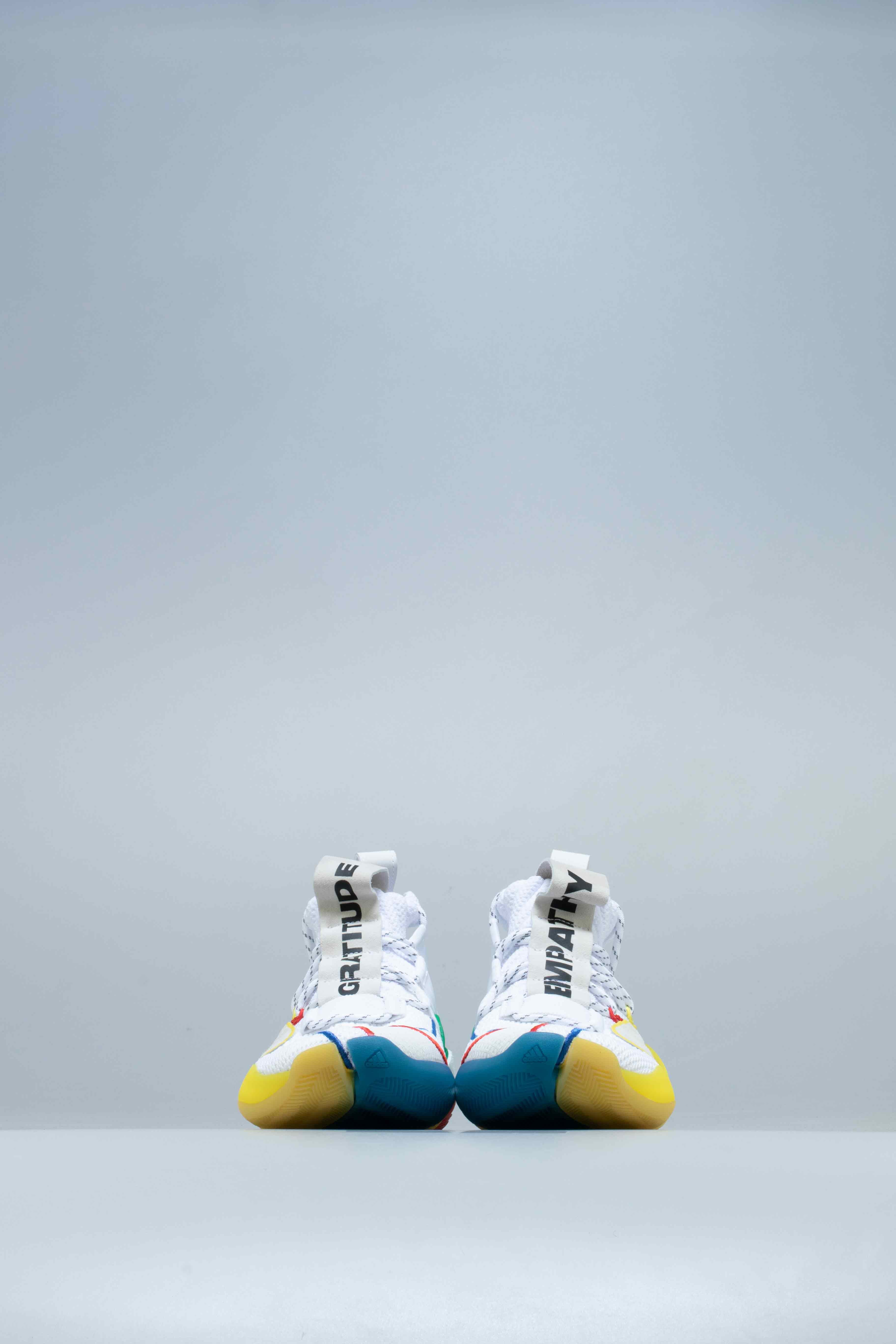 Pharrell X adidas Crazy BYW Lvl X Mens Shoes White Multi