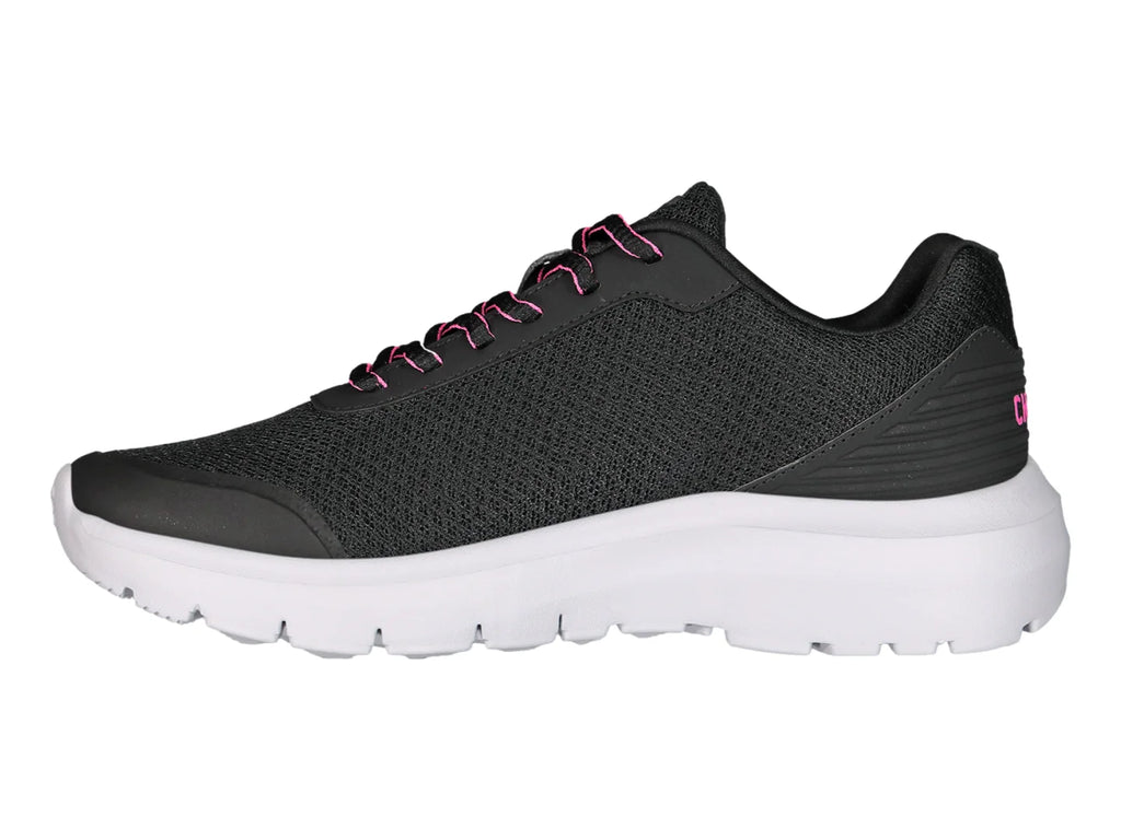 Tenis Charly Road Casual Negro y Rosa para Mujer