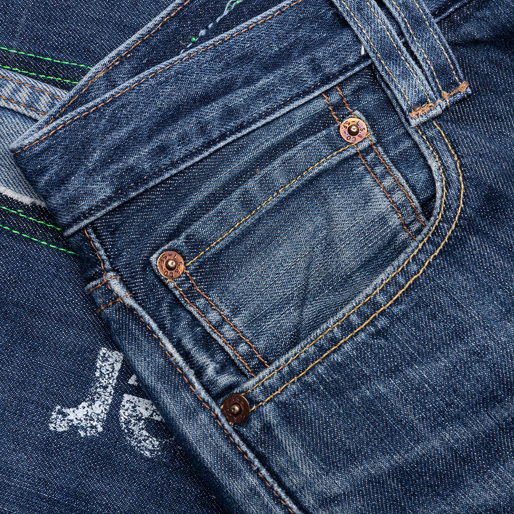 Gentlemens Denim Pants Indigo