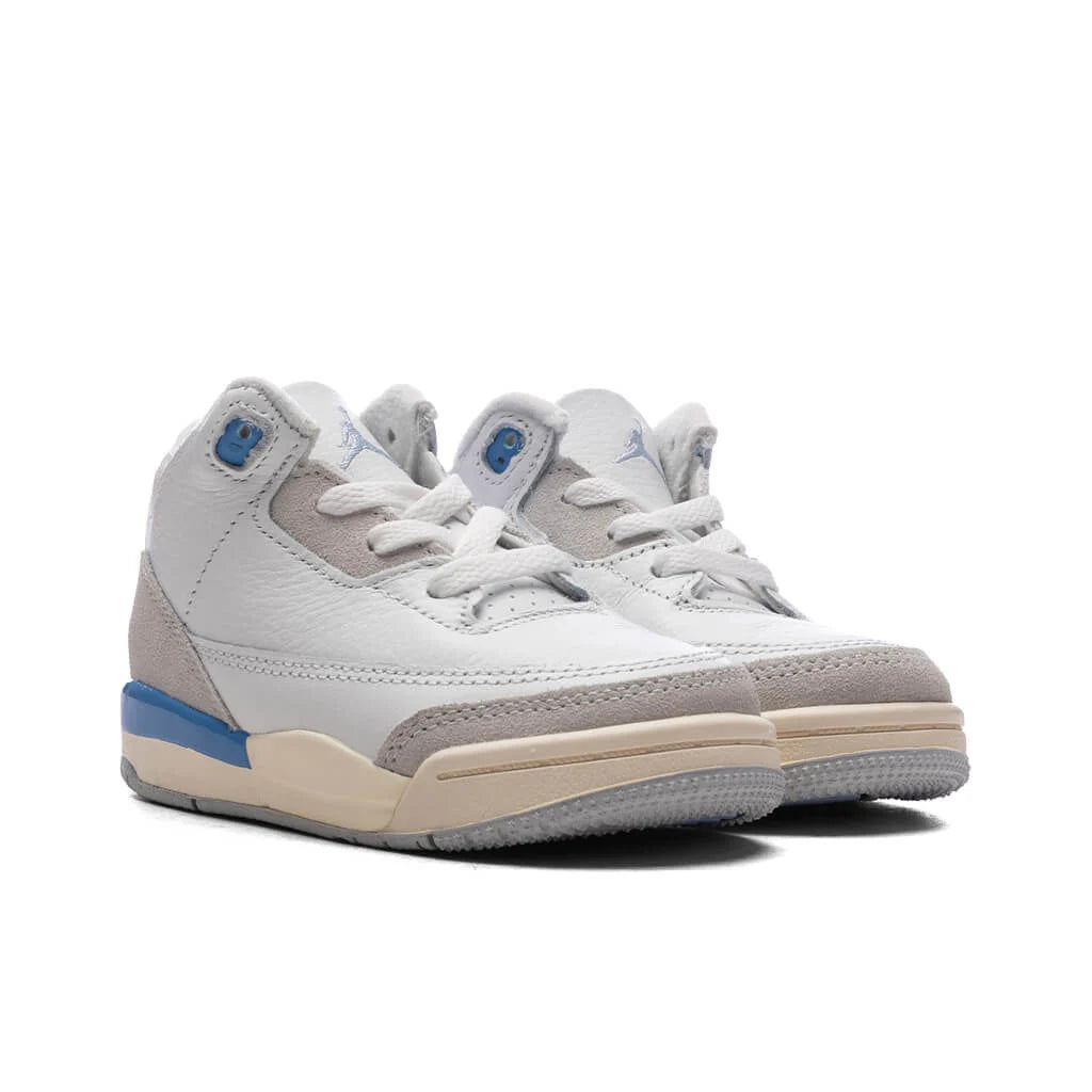 Air Jordan 3 Retro Lucky Shorts TD Summit White Hydrogen Blue Legend Blue