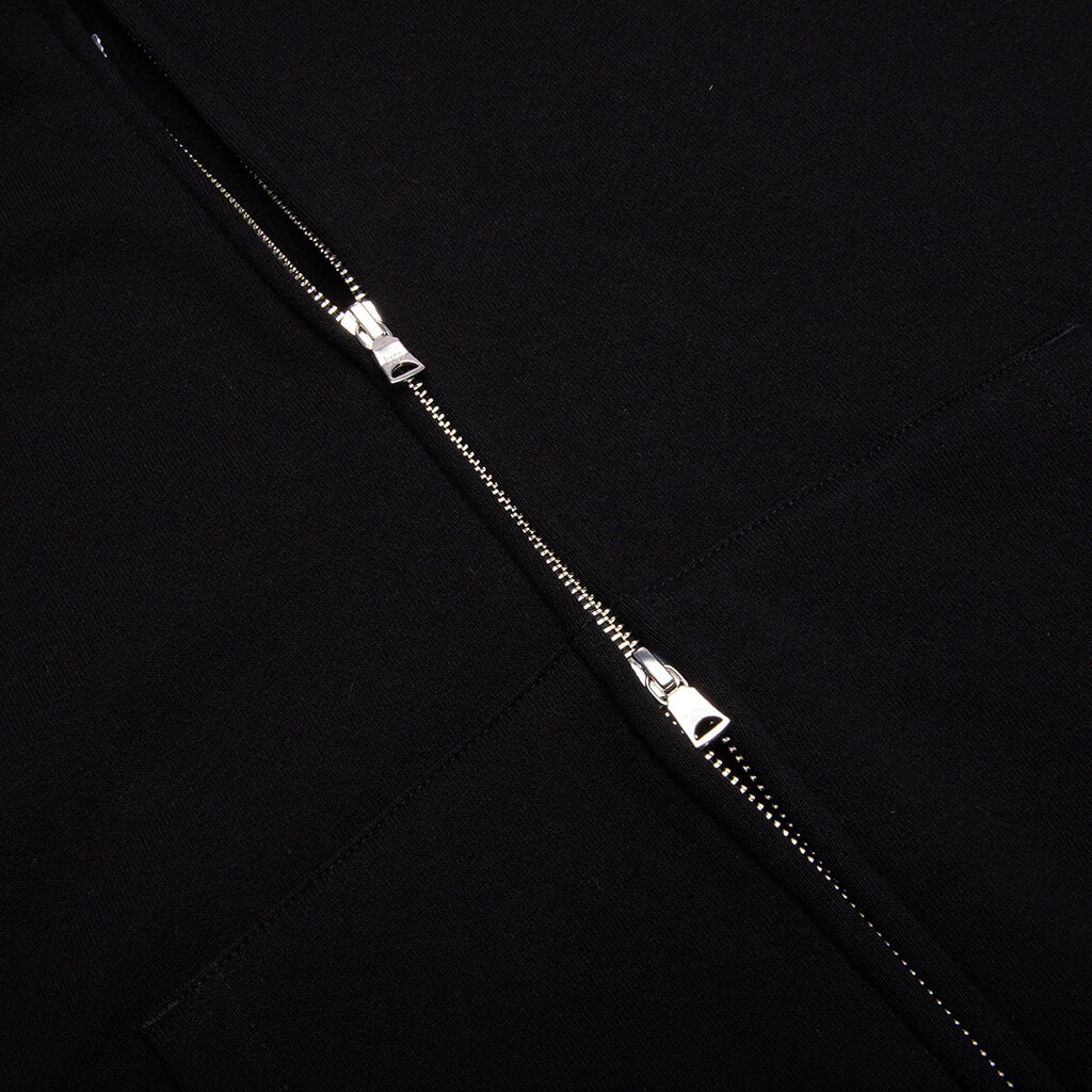 Shark Full Zip Hoodie Black