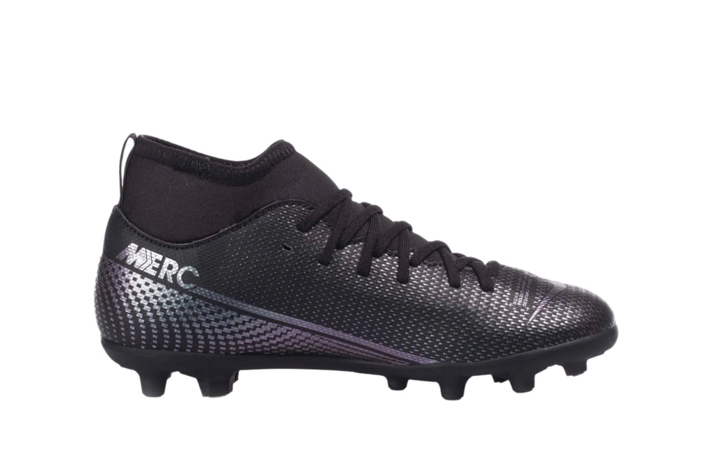 Nike JR Mercurial Superfly 7 Club MG Multi Ground Soccer Cleats Black