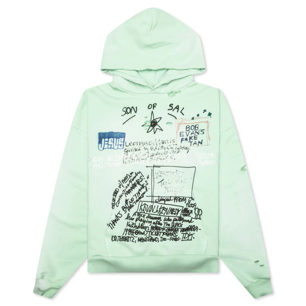 Son of Sal Hooded Sweatshirt Mint Green
