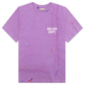 Vintage Logo Painted Tee Purple