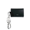 Carabiner Trifold Wallet Black