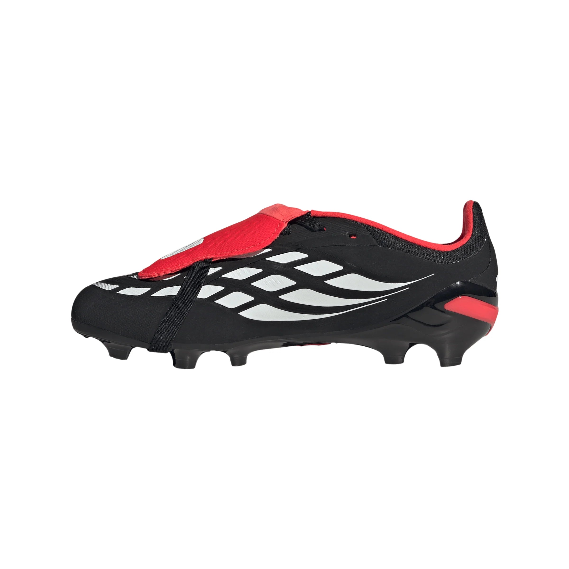 adidas Predator Elite Fold Over Tongue FG Firm Ground Youth Soccer Cleats Black