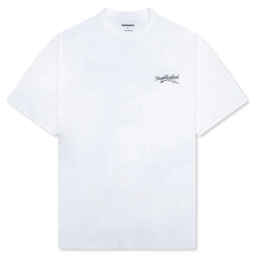 NH S S Tee 8 White