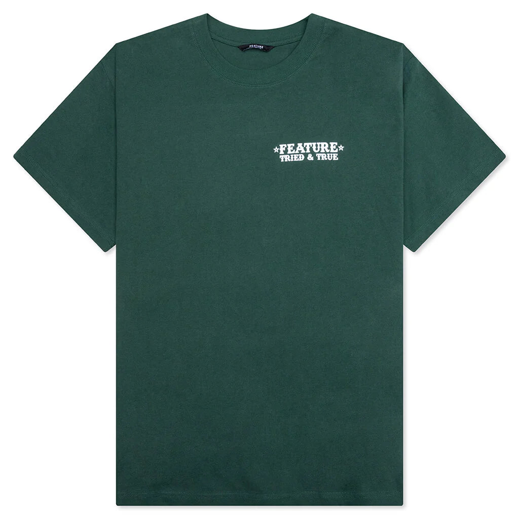 Tried and True Tee Dark Green