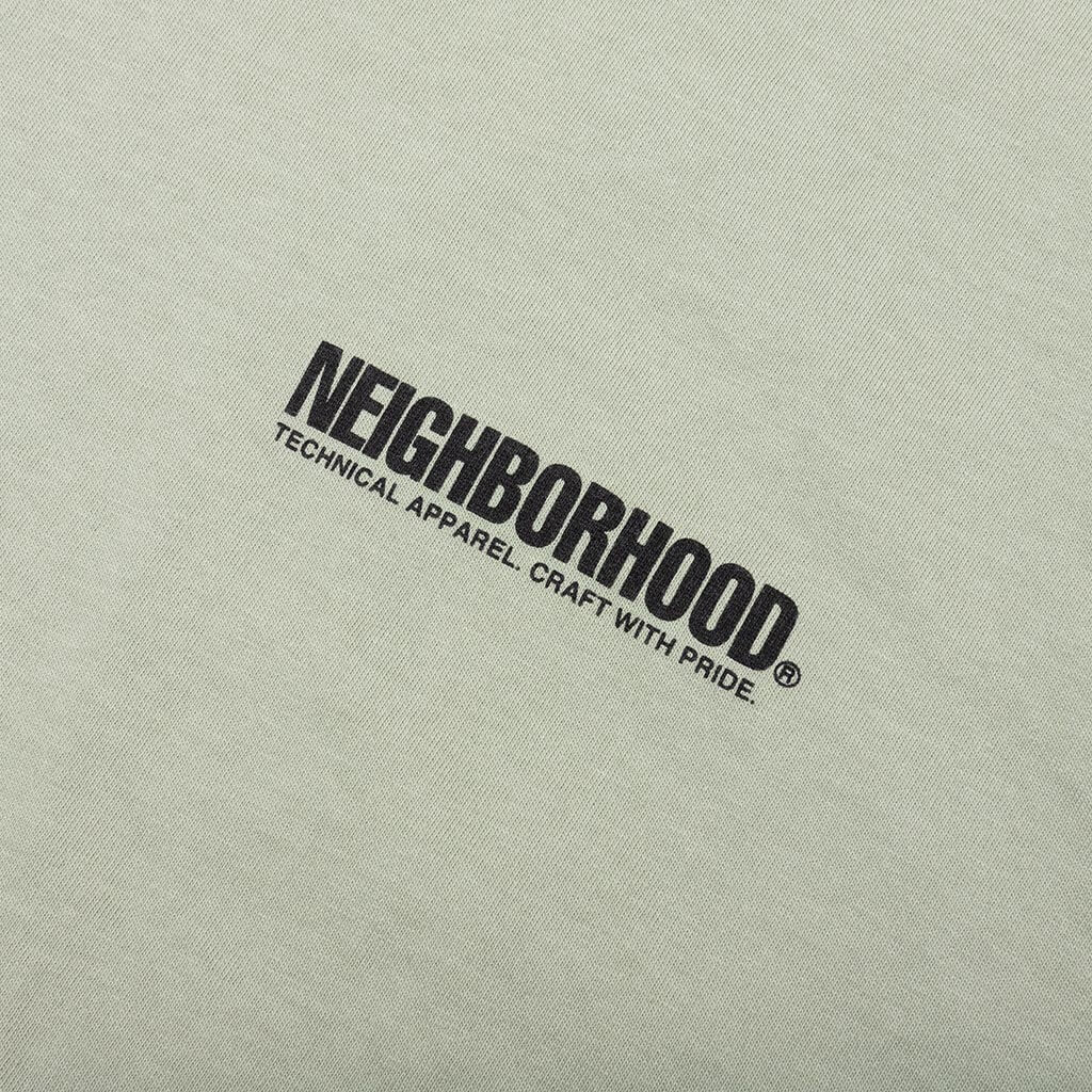 NH L S Tee 1 Sage Green