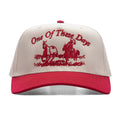 Just For A Moment 5 Panel Hat Natural Red