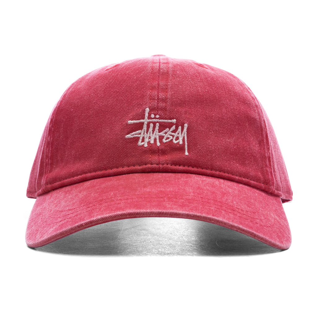 Basic Washed Low Pro Cap Deep Rouge