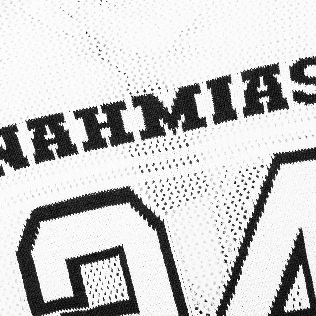 Knit 24 Football Shirt White