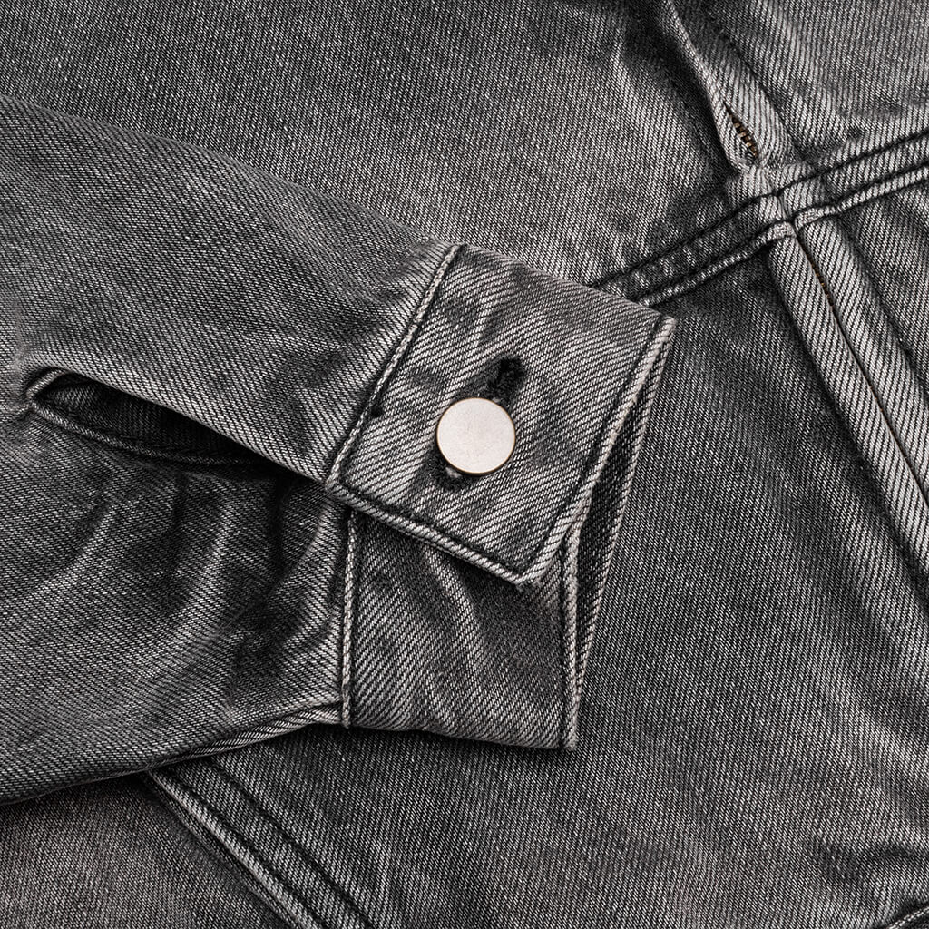 Kids Denim Trucker Jacket Vintage Black
