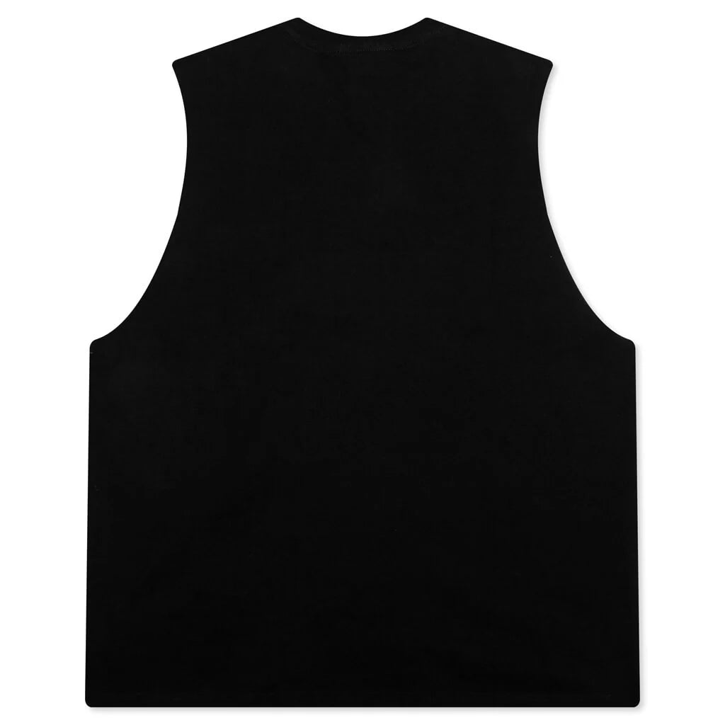 The Dean Sleeveless Tee Black