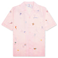Embroidery Motifs Logo S S Shirt Light Pink