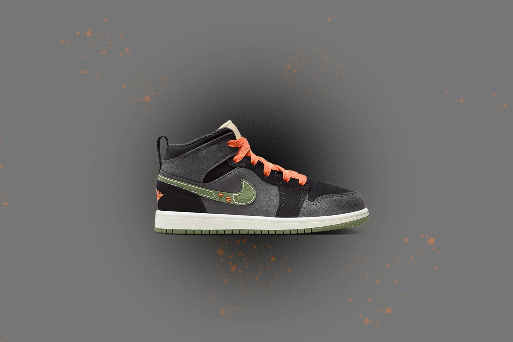 Jordan 1 Mid SE Craft PS Anthracite Sky J Light Olive Black