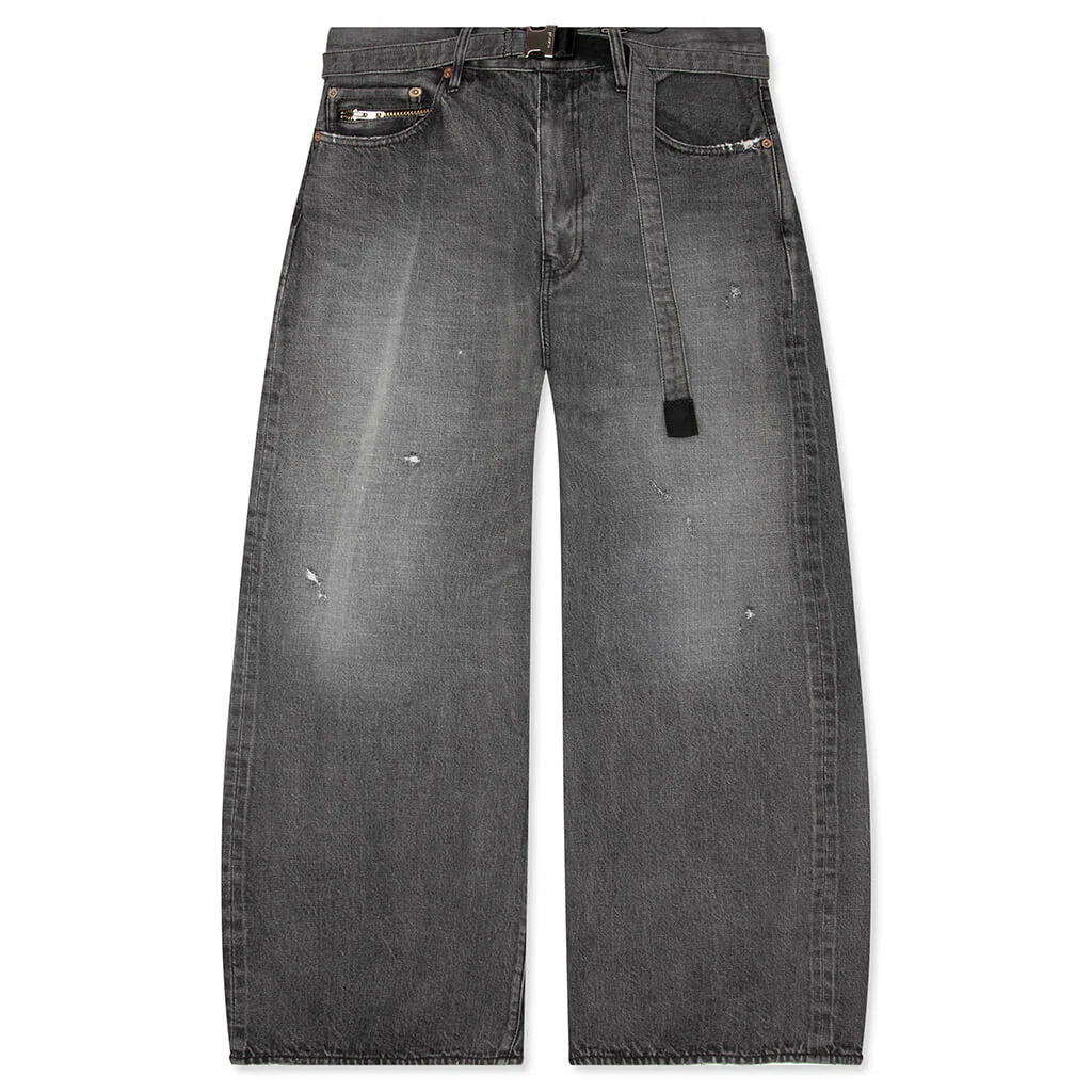 BEYONDEXX Denim Pants Black