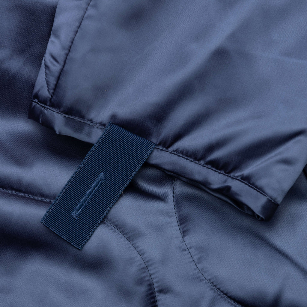 Oversized Quilted Jacket Indigo