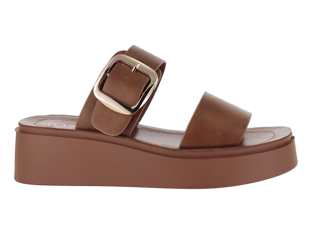 Sandalias ROZE Camel para Mujer