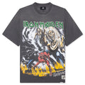 Represent x Iron Maiden Number Of Beast T Shirt Sunfade Grey